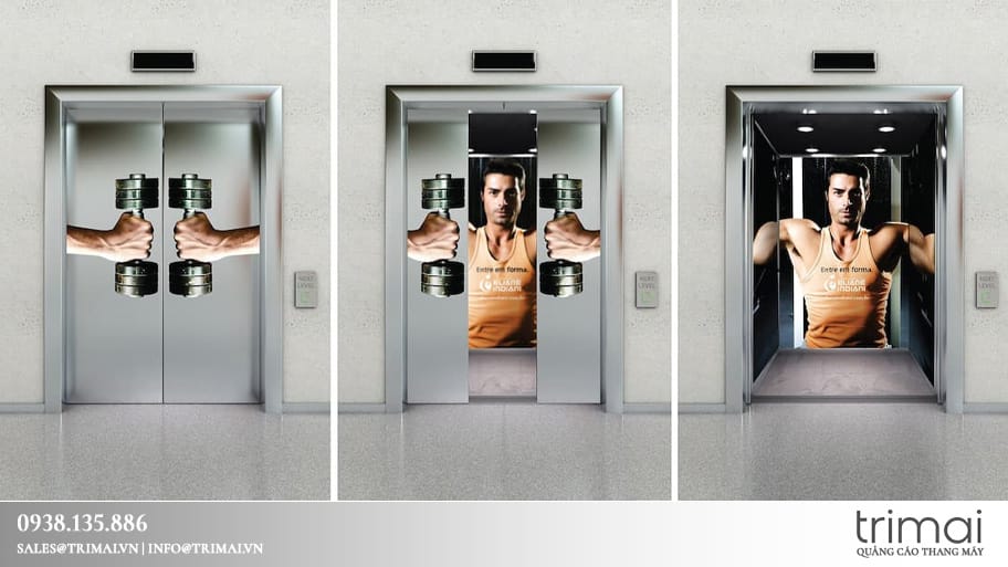 Mẫu QCTM phòng gym độc đáo tại TTTM
