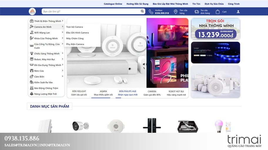 Website của Ai Smarthome